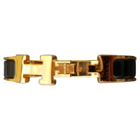Hermès Clic H aus Vergoldet in Gold
