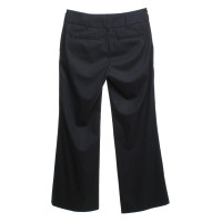 Set trousers in black