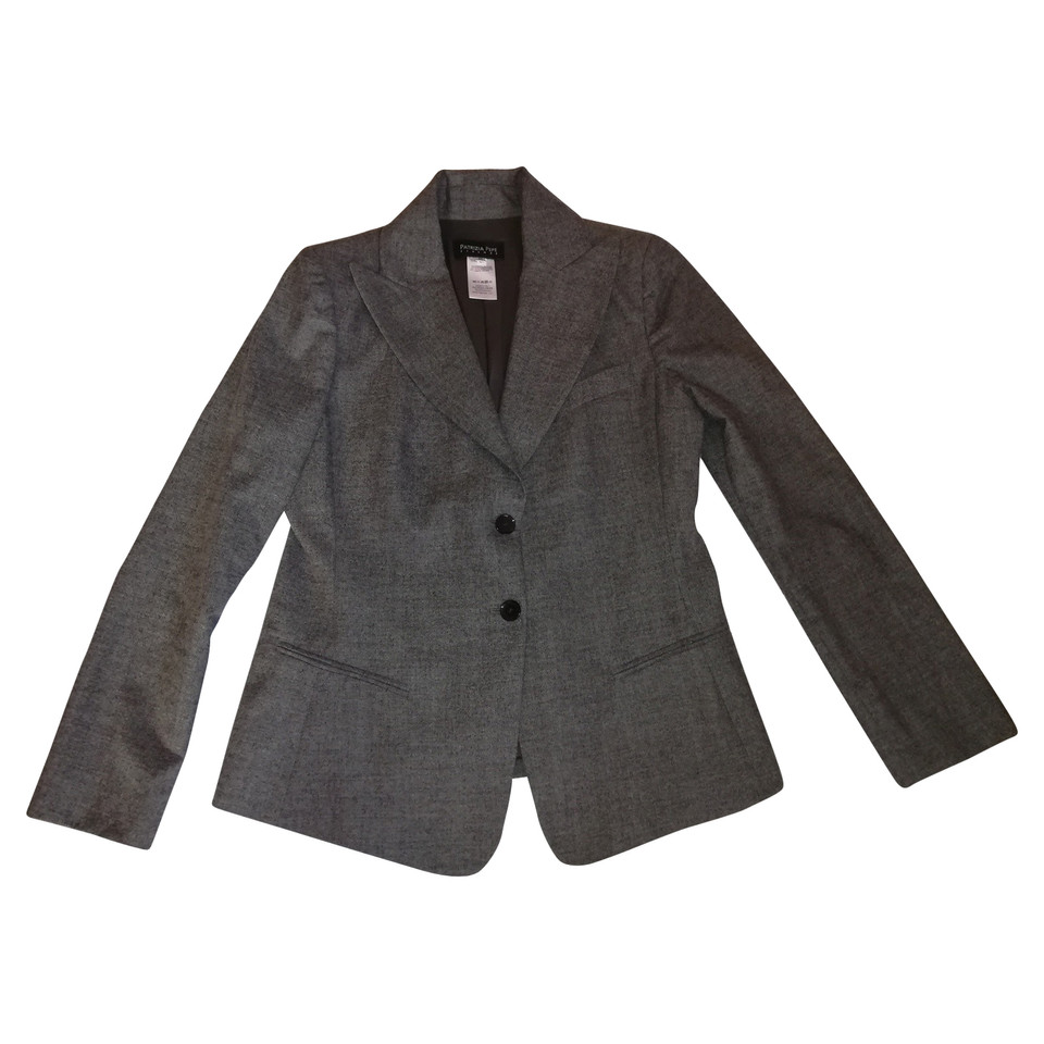 Patrizia Pepe Jacket/Coat Wool in Grey