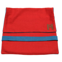 Hermès Sciarpa in Cashmere in Rosso