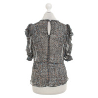 Isabel Marant For H&M Silk blouse with pattern