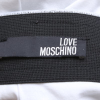 Moschino Love Rock in Weiß/Schwarz