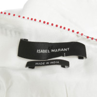 Isabel Marant Top Silk in Cream