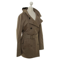 Windsor Trench coat in ochre