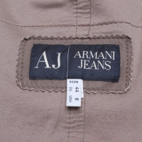 Armani Jeans Veste en cuir nue