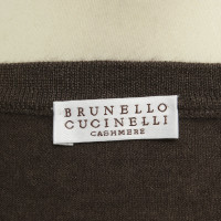 Brunello Cucinelli Pull en taupe