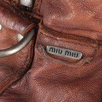 Miu Miu Reisetasche aus Leder