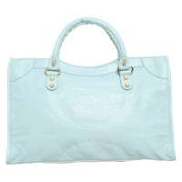 Balenciaga City Bag en Cuir en Bleu