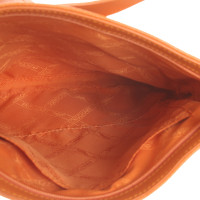 Longchamp Shoulder bag Leather in Orange