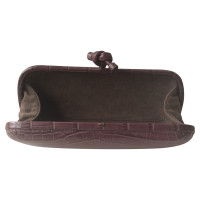 Bottega Veneta "Nodo clutch" pelle di coccodrillo