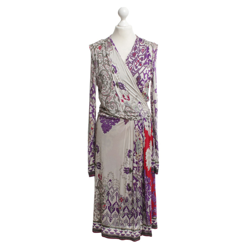 Etro Robe avec motif de grande surface