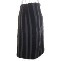 Moschino Cheap And Chic skirt with velvet appliqués