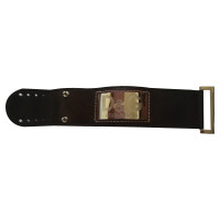 Dolce & Gabbana Armreif/Armband aus Leder in Braun