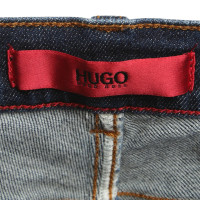 Hugo Boss jean délavés en bleu
