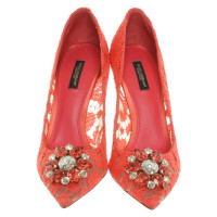 Dolce & Gabbana Pumps/Peeptoes in Red