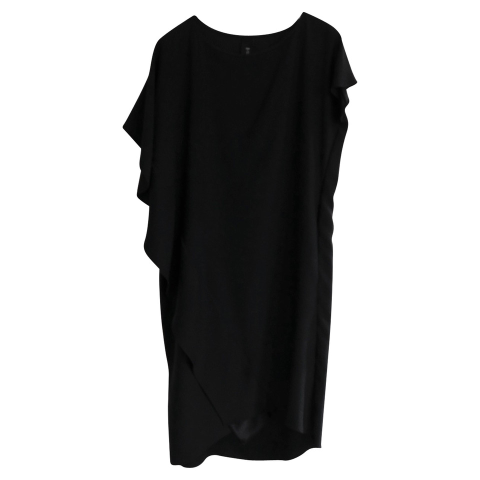 Zero & Maria Cornejo Silk dress in black