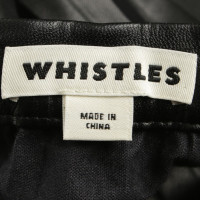 Whistles Jupe plissée en noir