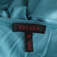 Escada Top Silk in Turquoise