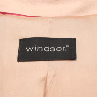 Windsor Blazer aus Wolle in Rosa / Pink