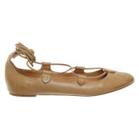 Isabel Marant Slippers/Ballerina's Leer in Beige