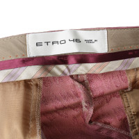 Etro Hose mit Metallic-Details