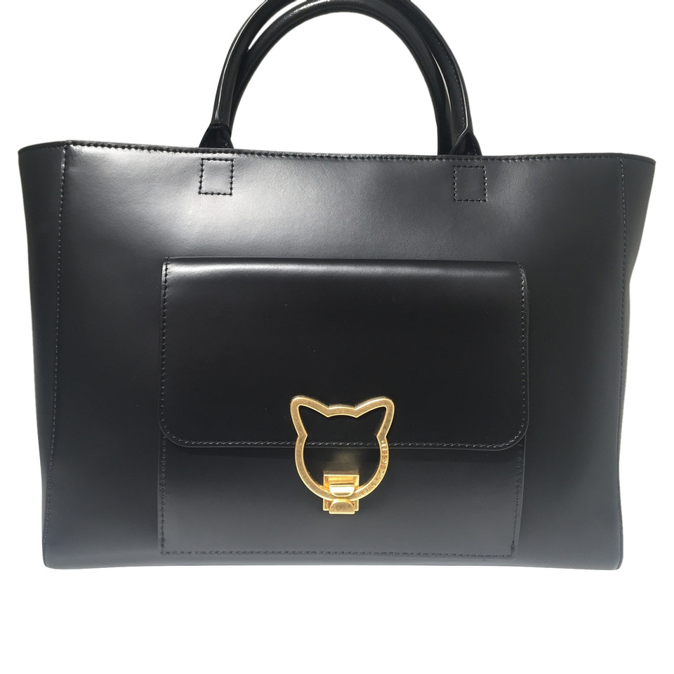 Karl Lagerfeld Tote bag Leather in Black