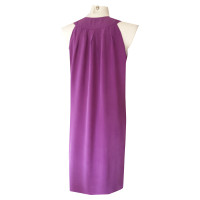 Hugo Boss Kleid aus Seide in Violett