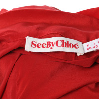 See By Chloé Dress Silk in Red