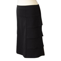 Filippa K Tiered skirt in black