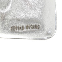 Miu Miu Silver color clutch