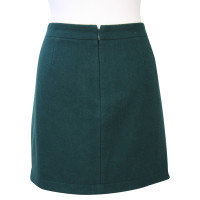 J. Crew Mini skirt in green