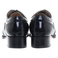 Christian Louboutin Chaussures à lacets avec motif de dentelle