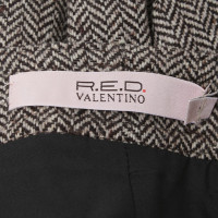 Red Valentino skirt in dark brown / cream