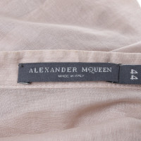 Alexander McQueen Nudefarbene Bluse