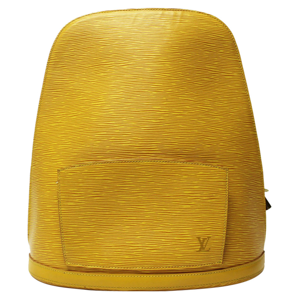 Louis Vuitton Backpack Leather in Yellow