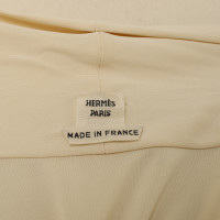 Hermès Jurk in vanille 