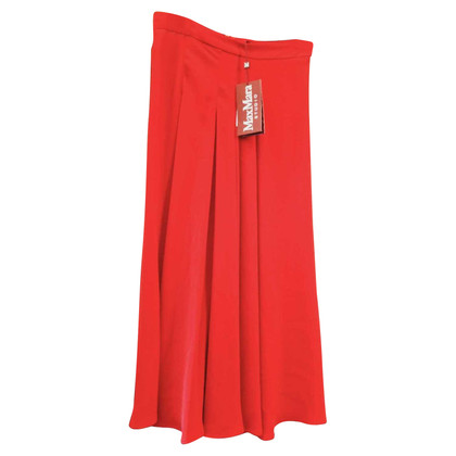 Max Mara Studio Skirt in Red