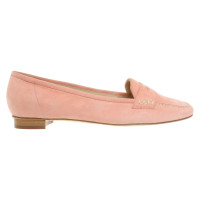 Andere Marke Slipper/Ballerinas aus Wildleder in Rosa / Pink