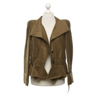 Isabel Marant Giacca/Cappotto in Cotone in Verde oliva