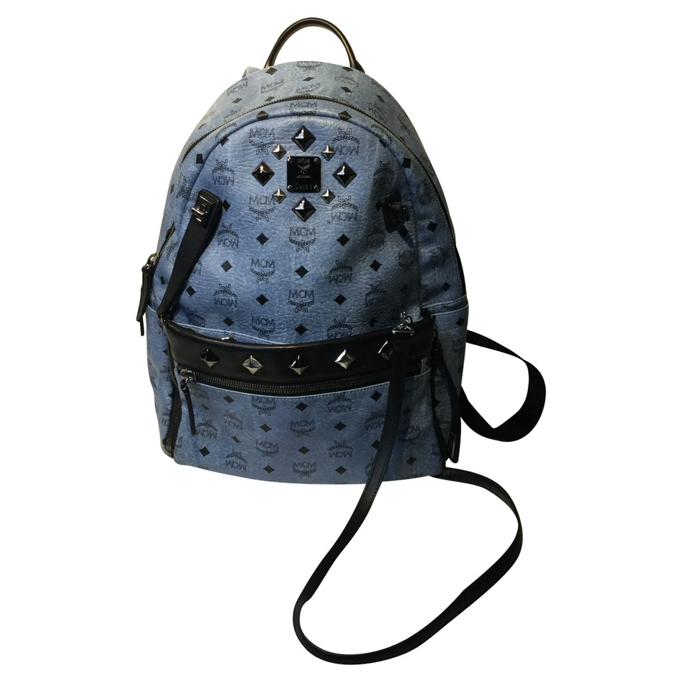 Mcm Backpack in Blue