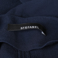 Stefanel Suit Viscose in Blauw