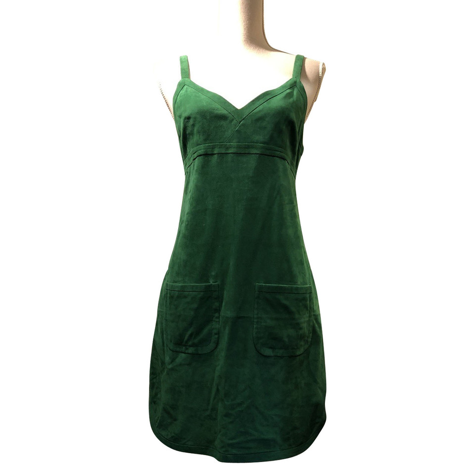 See By Chloé Kleid aus Wildleder in Grün