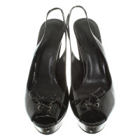 Burberry Peeptoes patent leather
