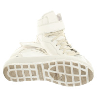 Isabel Marant Etoile Trainers Leather in Cream