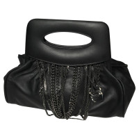 Chanel Schwarze Lederhandtasche