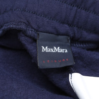 Max Mara Anzug aus Viskose in Blau