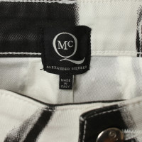 Alexander McQueen Jeans con motivo a strisce