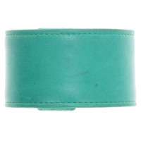 Loewe Bracelet/Wristband Leather in Turquoise