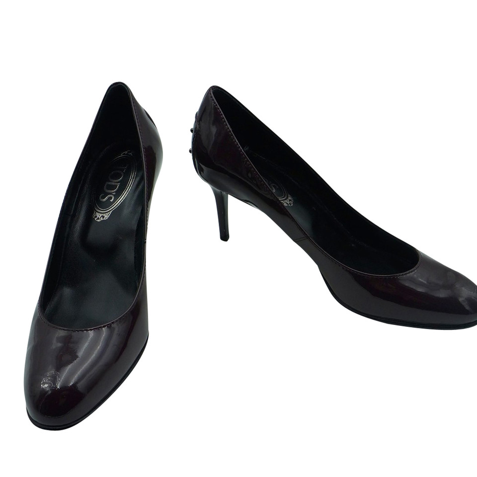 Tod's Pumps/Peeptoes Patent leather in Violet