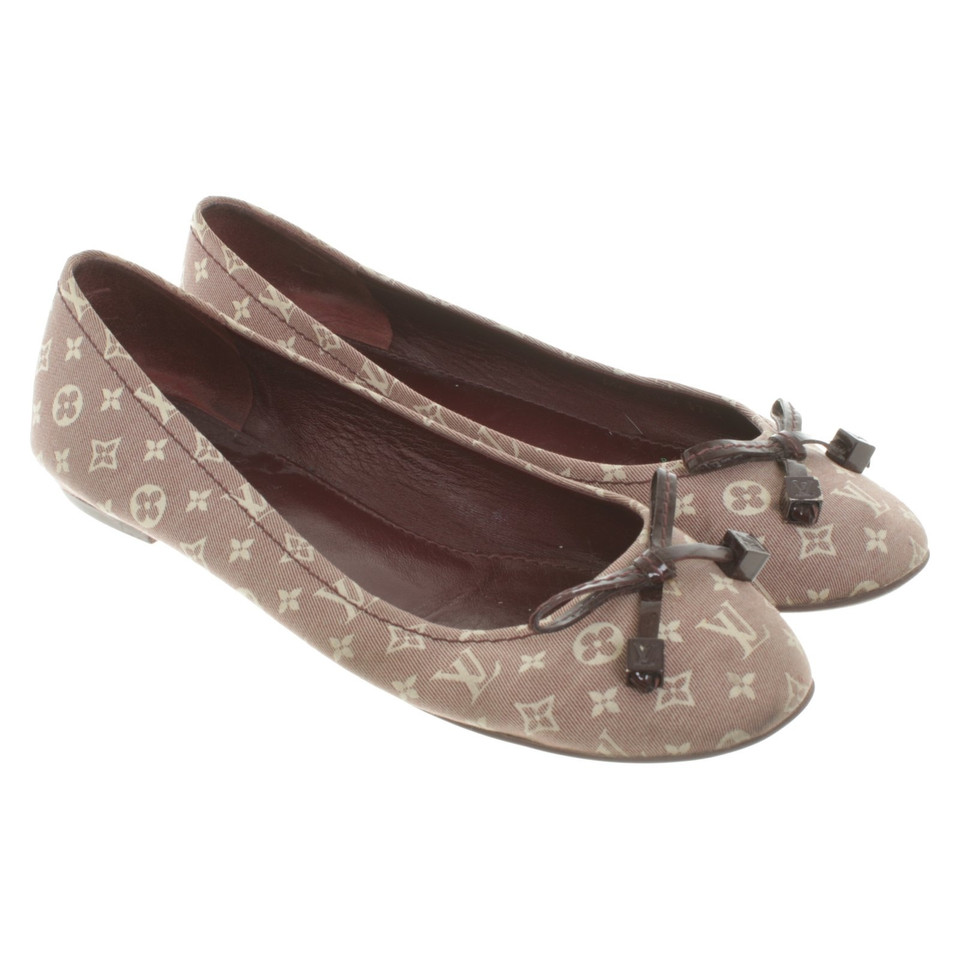 Louis Vuitton Ballerinas with monogram pattern